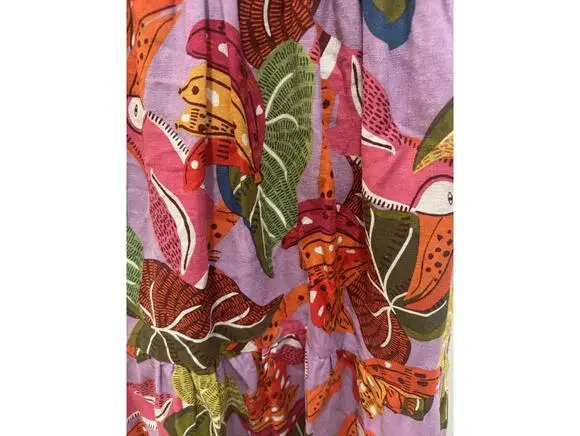 NWOT House of Harlow 1960 Rio Tropical Strappy Back Dress Medium - Picture 3 of 5